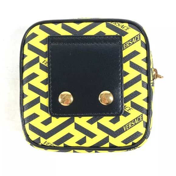 VERSACE logo Lagreca Sculler Makeup pouch Cosmetics Pouch Multi pouch Unused - Picture 9 of 11
